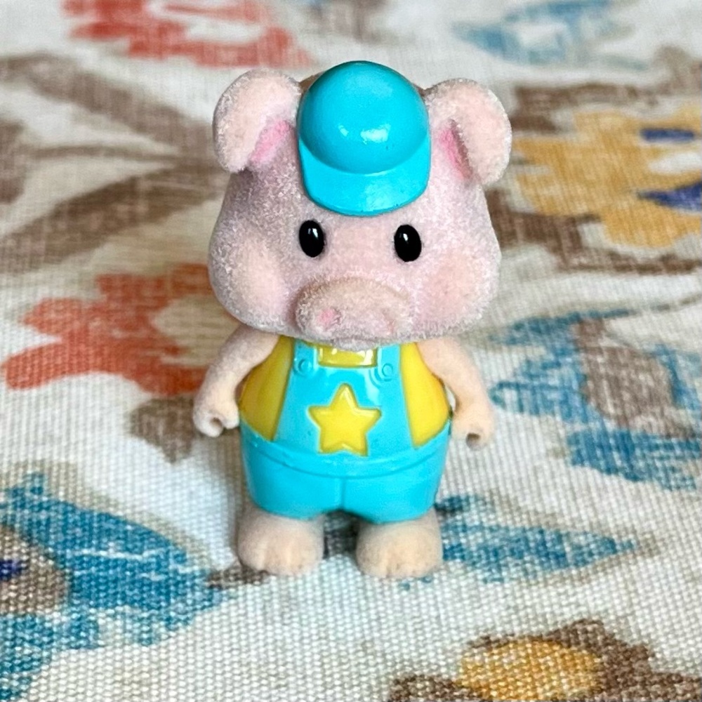 Little Woodzeez Bobblehead Pig
